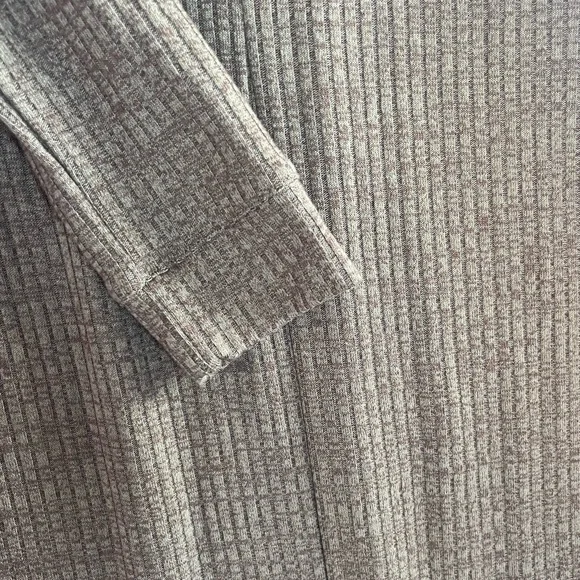 Old Navy Brown Long Sleeve Ribbed Dress - Picture 4 of 4